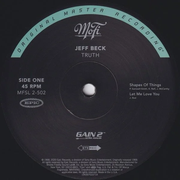 MoFi's In-a-Gadda-Da-Vida and Truth reviewed, Pt 2